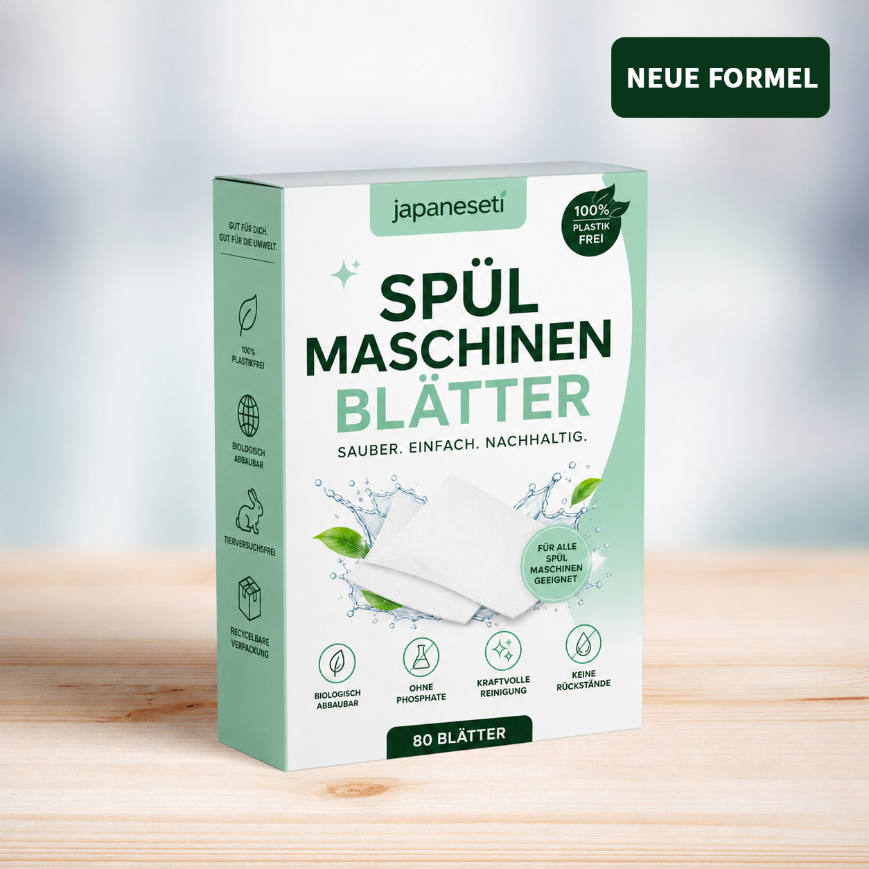 Umweltfreundliche Spuelmaschinen Blaetter