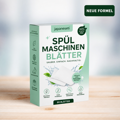 Umweltfreundliche Spuelmaschinen Blaetter