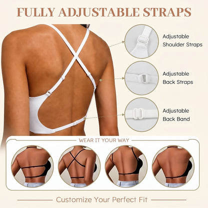 Seamless Wireless Comfort Bra